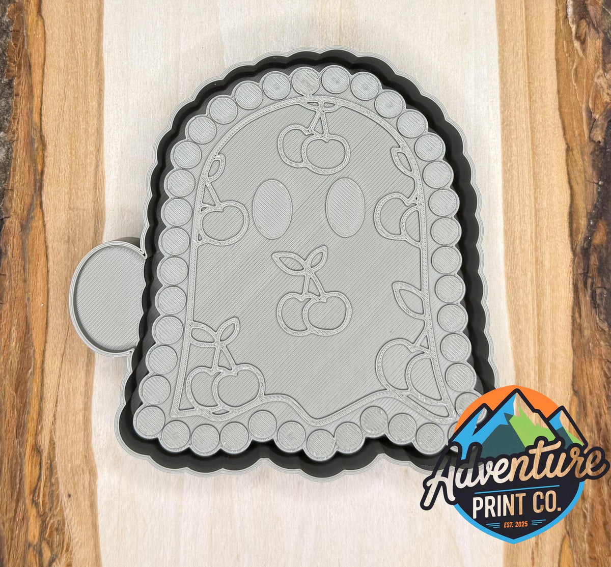 Ghost w Cherries Mold