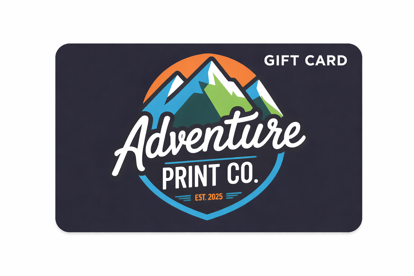 Adventure Print Co. Gift Card