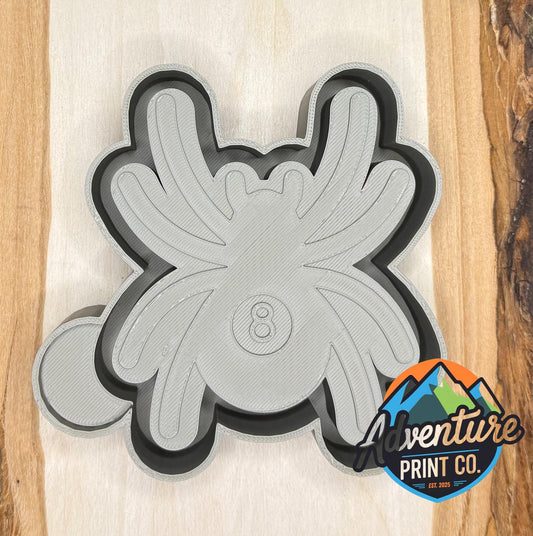 8 Ball Spider Mold