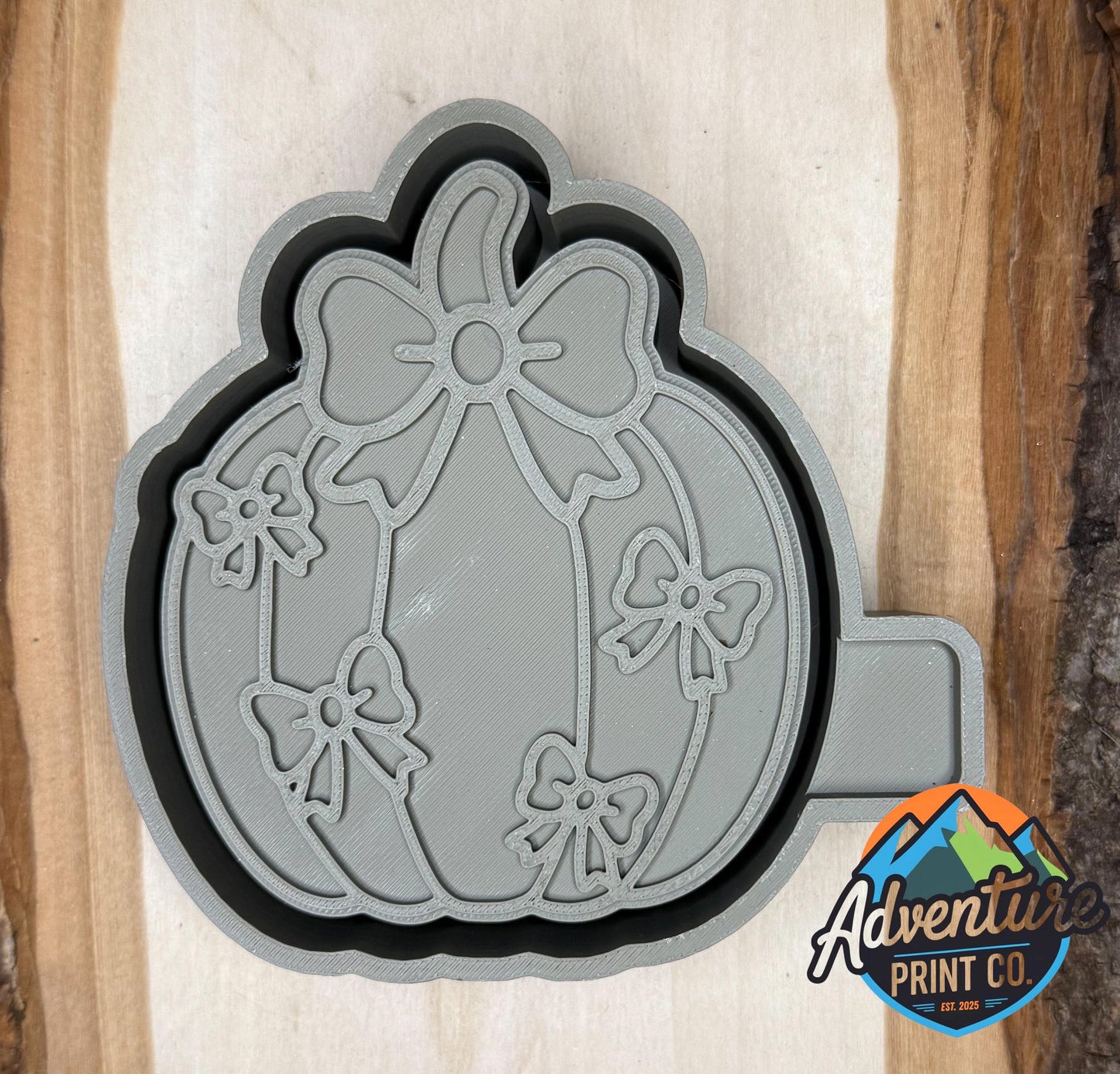 Pumpkin with Bows Mold